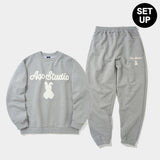 バニーベアスウェットシャツセットアップ / BUNNY BEAR SWEATSHIRT SET-UP