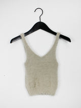 ミンキースリーブレストップ/Minky Sleeveless (2color)
