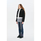 CHERRY SHORT DOWN JUMPER [BLACK]