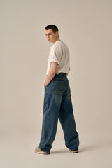 BACK LOGO WORK PANTS