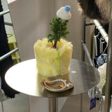 フラフィーポット / FLUFFY POT (XS / YELLOW)