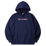 ミリオンスモールロゴフーディー/MILLION SMALL LOGO HOODIE
