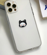 キュートキャットブラックフォーンケース / Cute Cat Black phone case