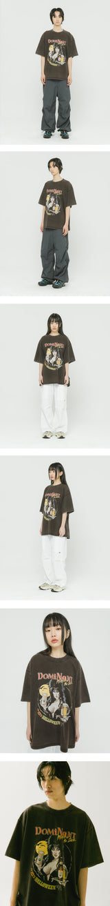 ビンテージウォッシングエルビラT / Vintage Washing Elvira Tee Black
