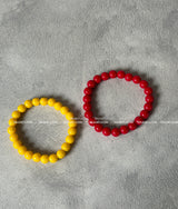 Color pearl ball bracelet