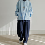 タップパンツ / unisex tap pants navy (banding)