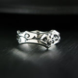 ルナBリングレットシルバーリング / LunarB Ringlet silver ring (4595747520630)
