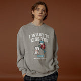 I WANT TO KISS YOU Sweatshirts (4607209537654)
