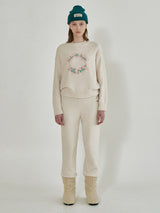 ROLAROLA X SAKI MAKE ALL HAPPY PANTS IVORY