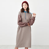 HOODIE LONG JERSEY DRESS_CHOCOLATE (6609953489014)