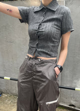 Bumpy half shirt 