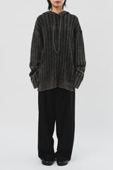 Julie Pigment Knit Hoodie (3color)