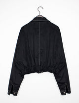 スエードステッチジャケット/Suede Stitch Jacket (2color)