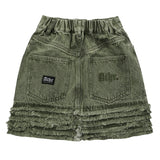 KHAKI COLOR CANCAN SKIRT