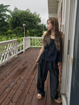 Cherish denim set up sleeveless