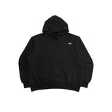OVAL HOODIE - BLACK (6674933776502)