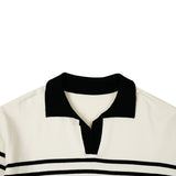 STRIPE COLLAR KNIT_BLACK (6600101953654)