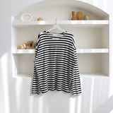 オーサムシルケットボーダーT シャツ/Awesome Silkete Border T Shirt (4color) (6691788161142)