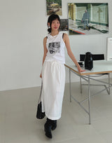フォトスリーブレス/Photo sleeveless (3color)