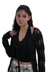 クロシェカーディガン/CROCHET CARDIGAN