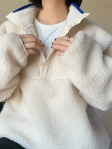 fleece pullover