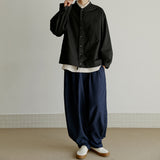 タップパンツ / unisex tap pants navy (banding)
