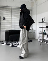 バケットパッデッドフーディ―ベスト/MO Bucket Padded Hooded Vest