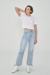 アジャスタブルデニムジョガーパンツ/ ADJUSTABLE DENIM JOGGER PANTS [6100]