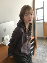 Appealing check hoodie