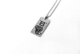 SQUARE SNAKE CHAIN NECKLESS (SURGICAL STEEL) (6567200817270)