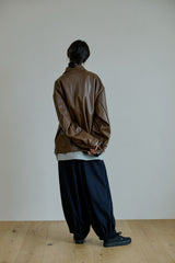 ユニセックスジョガーバルーンパンツ / unisex jogger balloon pants navy
