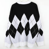 Never roil Overfit Argyle Knit
