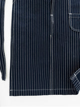Classic Apron (Navy/White Stripe) (6685192847478)