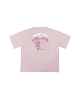 コラボレーションロゴTシャツ / PUBLUX × GRAVER - PINK