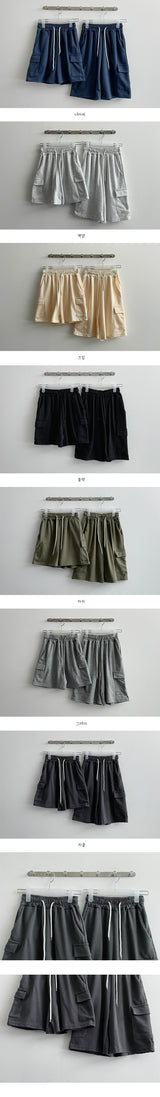 ペーパー3/4レンスカーゴショーツ / Paper 3/4 length Cargo shorts