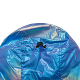 コージーフーデッドアノラックジャケット/BSR2223FWJK087 COZY HOODED ANORAK JACKET HOLOGRAM BLUE
