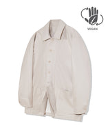 87-STAN032 [VeganLeather]ボールドウェイスティッチレザージャケット
