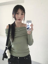 ミルキーオフニット