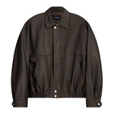 Overfit Washed Heritage Jacket (Brown)