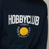 テニスボールスウェットシャツ/TENNIS BALL SWEATSHIRT_NAVY