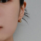 オーバルボリュームイヤリング / oval volume earring