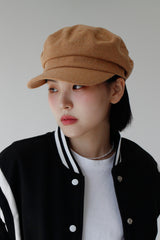 ウールニュースボーイキャップ/Wool Newsboy Cap (2color)