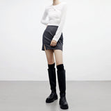[NONCODE] (1+1) DeMer Bolero T-shirt + Sleeveless Set