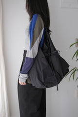 two pockets easy bag (black)