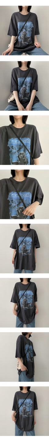 ライトキャットTシャツ / Light cat T-shirt