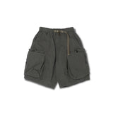 防撕裂洗い加工ショートパンツ