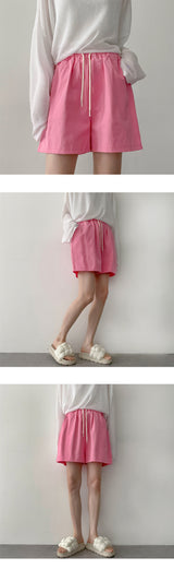 ハクバイオウォッシングコットンベンダブルショーツ / Haku bio washing cotton bendable shorts