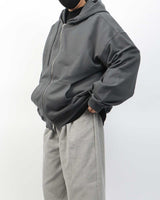 オーバーフィット2Wayフードジップアップ / Overfit 2Way Hood Zip-up 3color