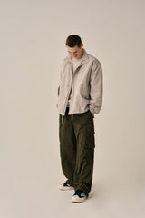 SAFARI WINDBRAKER - LIGHTGRAY