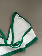 knitwear colored bikini swimwear
